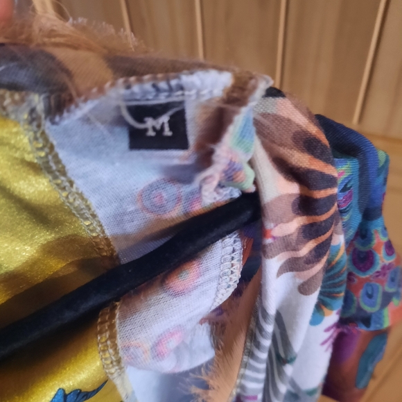 Desigual Short Sleeve Top. Sz. M - Picture 6 of 12